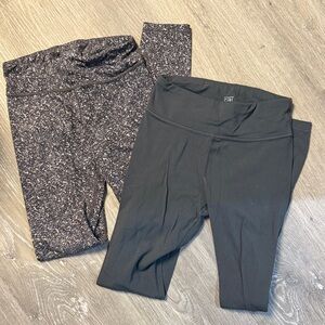 Two for one! Athleta girl Gray Leggings